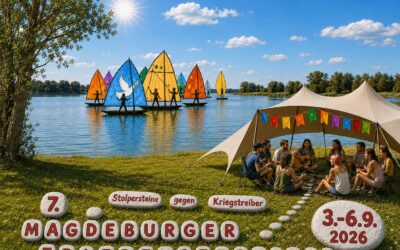 Verein mit Infostand beim 7. Magdeburger Friedensfestival
